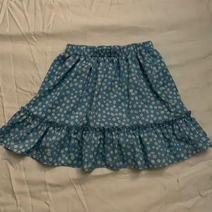 floral blue skirt from SHEIN- size 10Y in kids